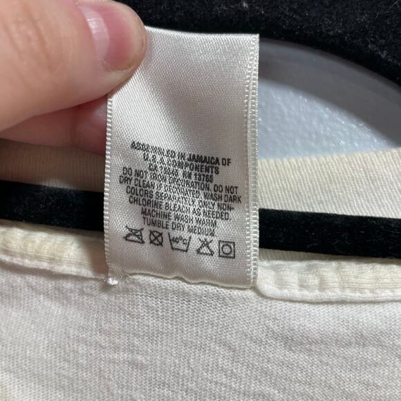 Vintage Radio 93FM Single Stitch Stick It In Your Ear Advertising Shirt Men's XL - Picture 4 of 8